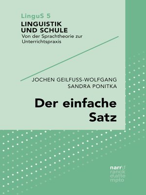 cover image of Der einfache Satz
